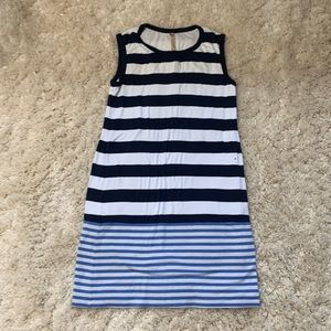 Bailey 44 Blue and White Striped Dress
